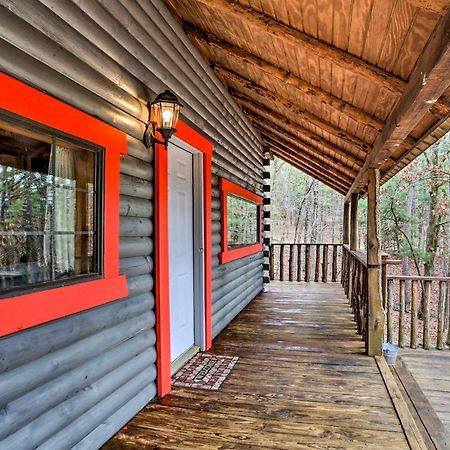 Broken Bow Log Cabin With Fire Pit, Pond, And Deck! Екстер'єр фото