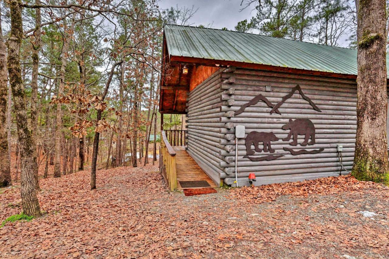 Broken Bow Log Cabin With Fire Pit, Pond, And Deck! Екстер'єр фото
